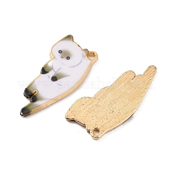 Подвески из эмали и сплава&nbsp;ENAM-WH0054-58B