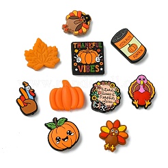 20шт 10 набора силиконовых бусин на тему Дня благодарения&nbsp;SIL-CJ0002-88