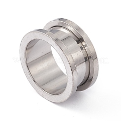 Не тускнеющие беруши из нержавеющей стали 304 калибры&nbsp;LS-EJEW-G317-01M-P