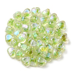 УФ-покрытие радужными переливающимися акриловыми бусинами&nbsp;OACR-F004-05H