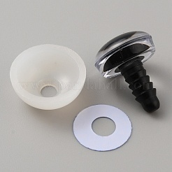 Yeux d'artisanat en plastique&nbsp;KY-WH0046-86B-02