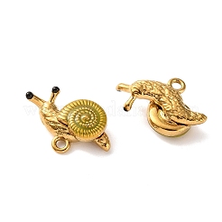304 Edelstahl-Emaille-Anhänger&nbsp;SA-L002-14G