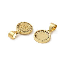 Gestell aus Messing mit Zirkonia-Anhänger&nbsp;KK-Q795-22G