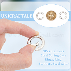 3 шт. пружинные запорные кольца из нержавеющей стали&nbsp;FIND-UN0016-54C