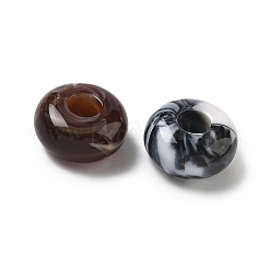 Акриловые бусины двухцветные&nbsp;OACR-C040-07