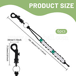 6шт пластиковый регистратор счета в гольфе&nbsp;AJEW-PH0061-73