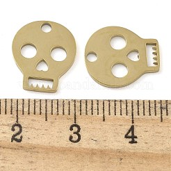 Breloques en acier inoxydable 304 plaquées par ions (IP)&nbsp;STAS-B075-14G