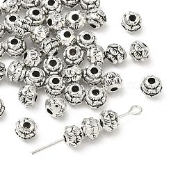 Тибетский стиль цветка сплава разделительные бусины&nbsp;X-TIBEB-O004-74