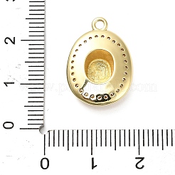 Латунные микро проложить кубического циркония подвески&nbsp;X-KK-L229-030G