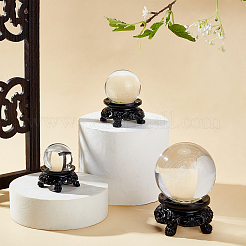 3 pedestal de exhibición de bola de cristal de resina&nbsp;ODIS-GA0001-35