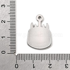 Pendentifs d'anniversaire en acier inoxydable 304&nbsp;SA-CBA9B1E-09P