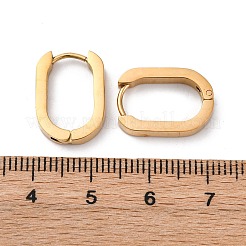 Серьги-кольца Huggie Hoop из нержавеющей стали 304&nbsp;STAS-H156-11A-G