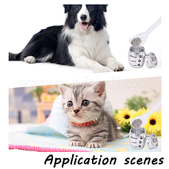 Гроб для праха домашних животных из нержавеющей стали 316&nbsp;AJEW-WH0013-41D