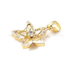 Латунные микро проложить кубического циркония подвески&nbsp;LS-KK-R227-01G