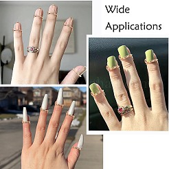 10 шт. регулируемые латунные кольца&nbsp;RJEW-CJ0001-01G