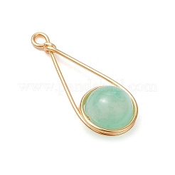 Pendentifs de sélénite naturelle&nbsp;PALLOY-TA00209-01
