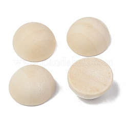 Cabochons en bois naturel non finis&nbsp;X-WOOD-R269-F