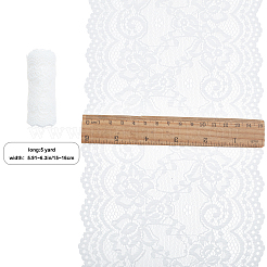 Accesorios de vestuario bordados de encaje elástico&nbsp;DIY-WH0185-08A