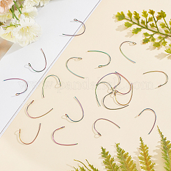 PVD вакуумное покрытие нержавеющая сталь 304 крючки для сережек&nbsp;STAS-UN0018-15M