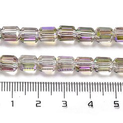 Стеклянные бусины с гальваническим покрытием &nbsp;EGLA-D030-19P