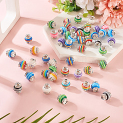 60 шт. латунные бусины из смолы&nbsp;KK-TA0002-96