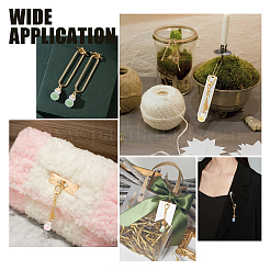 28шт 7 цвета стеклянные подвески&nbsp;DIY-PH0008-61