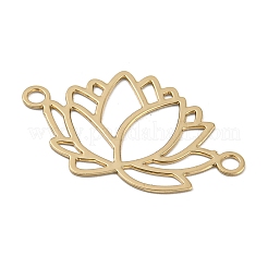 Покрытие стойки латунные филигранные подвески-соединители&nbsp;KKC-D001-06KCG