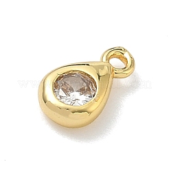 Латунные микро проложить кубического циркония подвески&nbsp;KK-G548-20G