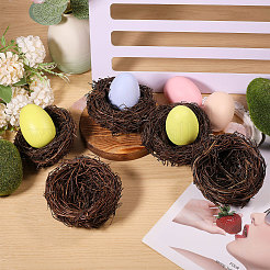 Имитация ротанга птичье гнездо&nbsp;AJEW-WH0609-144A