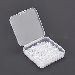 500 шт. Граненые биконусы из гальванических бусин&nbsp;EGLA-YW0001-08