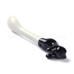 Cuillères à suspendre en porcelaine pour animaux de chat&nbsp;AJEW-A029-01E
