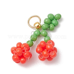 5шт подвески из стеклянного бисера&nbsp;PALLOY-MZ00478