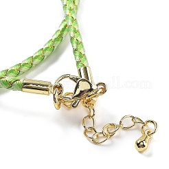 Fabricación de collares trenzados con cordón de poliéster&nbsp;MAK-L043-03G-27