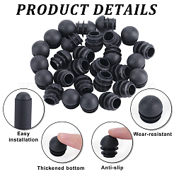 Пластиковые заглушки для мебели&nbsp;FIND-WH0021-21A