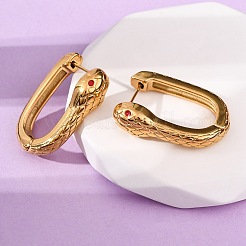 Серьги-кольца из нержавеющей стали 304&nbsp;EJEW-S279-06G