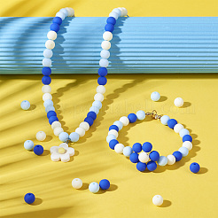 191~193шт прорезиненные акриловые бусины&nbsp;MACR-TA0001-99B