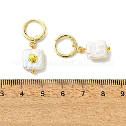 Ohrringe aus Naturperlen und Legierung&nbsp;EJEW-JE07022