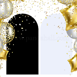 Fondo de arco de tela para decoraciones de fiestas de cumpleaños&nbsp;DIY-WH20079-044A