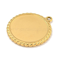 Ионное покрытие (ip) подвески из нержавеющей стали 304 кабошоны&nbsp;X-STAS-A099-04G