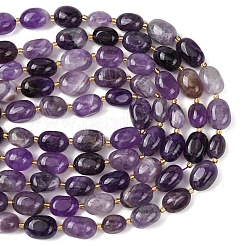 Природный аметист нитей бисера&nbsp;G-G453-D04-01