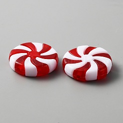 Weihnachtliche Plastikperlen&nbsp;KY-WH0046-07A