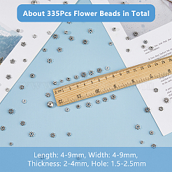 10 стиль тибетский стиль сплав бусины-разделители&nbsp;FIND-DC0005-33