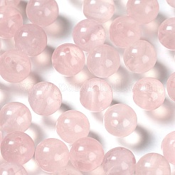 Perle rotonde in quarzo rosa naturale del Madagascar da 100 pz 8 mm&nbsp;DIY-LS0002-50