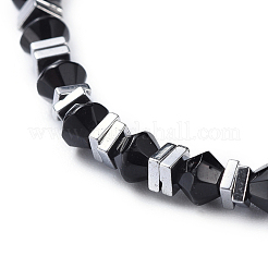 Bracelets stretch avec perles en verre&nbsp;BJEW-JB04410-03