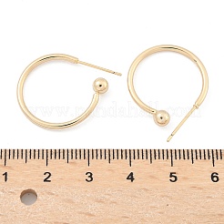 Orecchini in ottone&nbsp;X-EJEW-L245-001LG