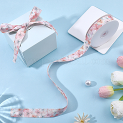 1 rouleau de ruban satin polyester imprimé simple face&nbsp;SRIB-CY0001-47E