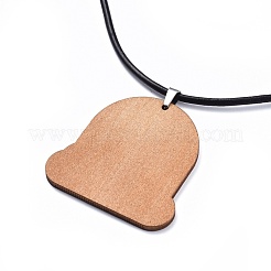 Collares de tilo impresos&nbsp;NJEW-JN02411-06