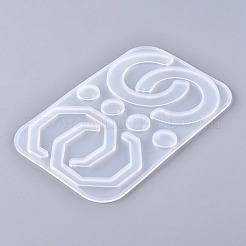 Stampi in silicone per ciondoli e maglie geometriche&nbsp;DIY-K031-03