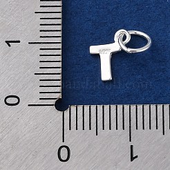 925 подвеска в виде буквы из стерлингового серебра&nbsp;STER-C012-01S-T