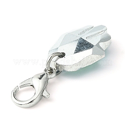 Hamsa Hand/Hand von Miriam Glasanhänger Dekoration&nbsp;HJEW-JM01155